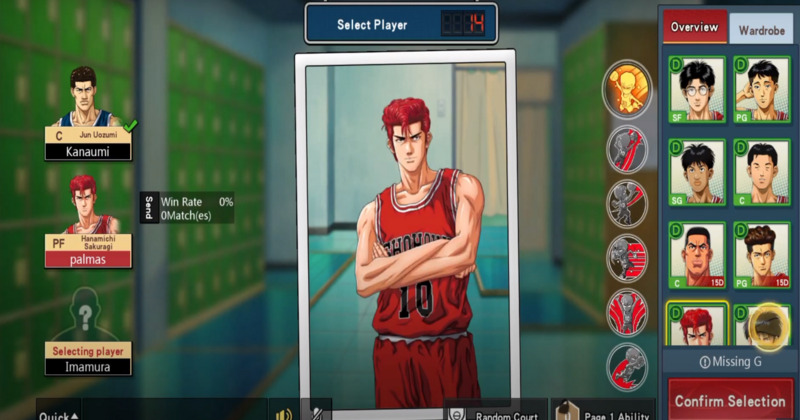 slam dunk mobile game