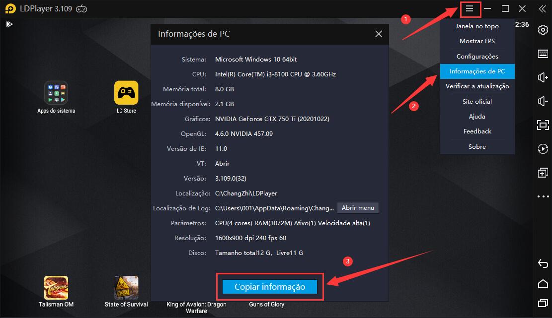 Como atualizar o driver gr fico ldplayer